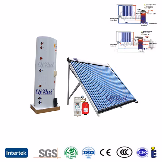 Vacuum Tube Pressurized Vacuum Tube Heat Pipe Solar Collector