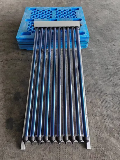 24tubes Aluminum Alloy Heat Pipe Solar Collector