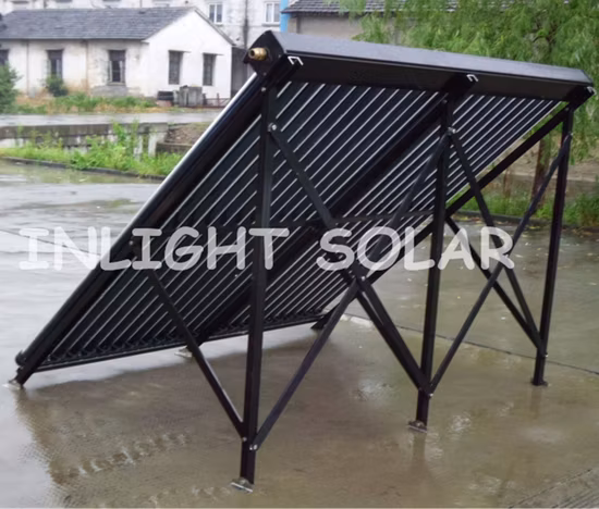 24tubes Aluminum Alloy Heat Pipe Solar Collector