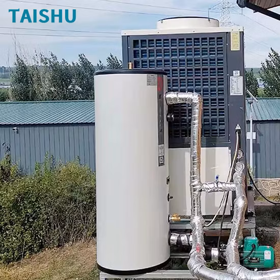 500L Double Coil Color Steel Pressurized Solar Water Tank with Europe Union Energy Efficiency Class B